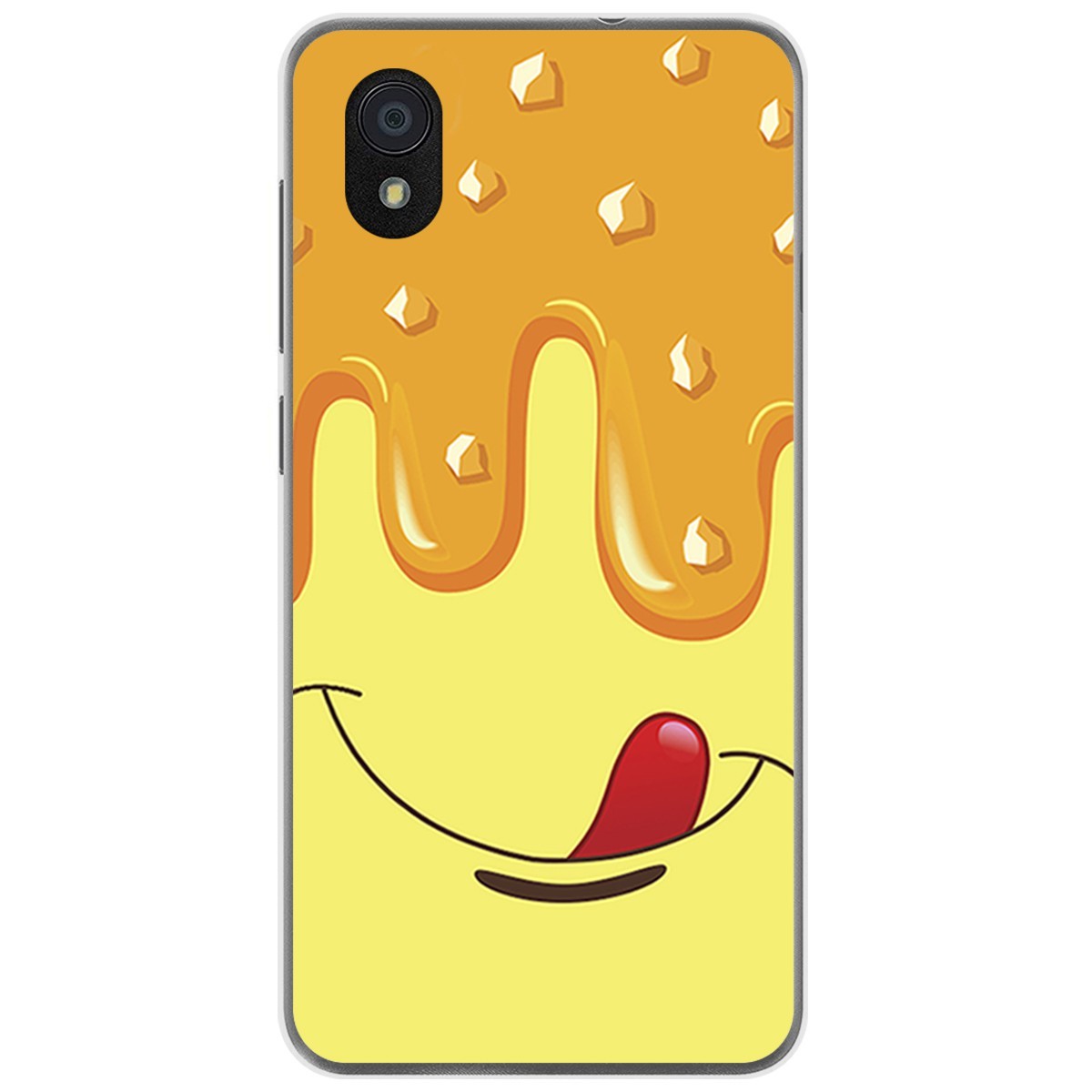 Funda Gel Tpu para Zte Blade A3 (2019) / L8 diseño Helado Vainilla Dibujos