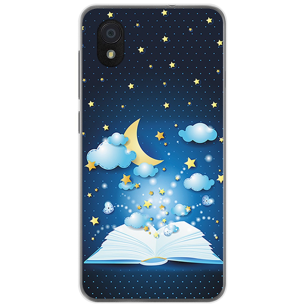 Funda Gel Tpu para Zte Blade A3 (2019) / L8 diseño Libro Cuentos Dibujos