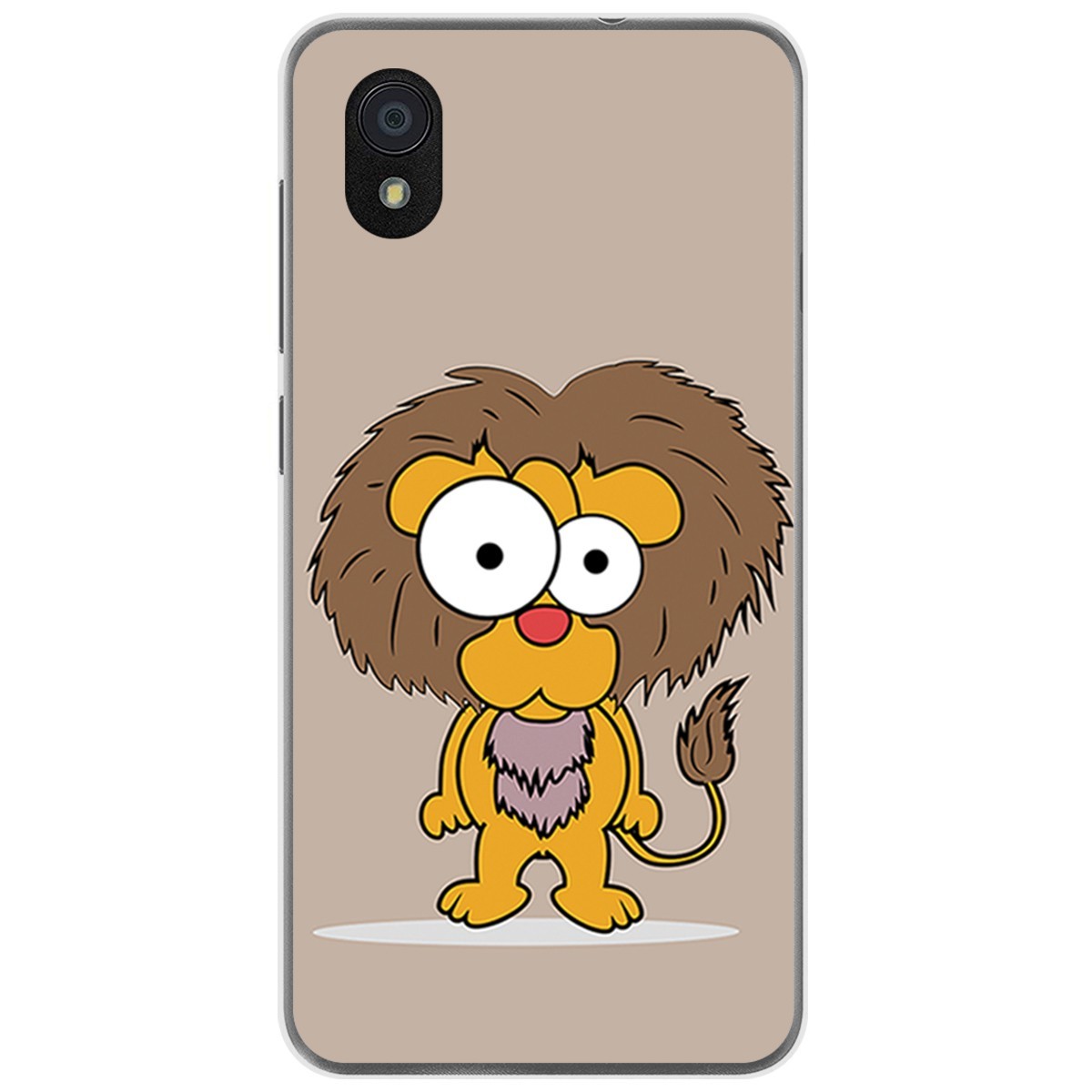 Funda Gel Tpu para Zte Blade A3 (2019) / L8 diseño Leon Dibujos