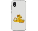 Funda Gel Tpu para Zte Blade A3 (2019) / L8 diseño Leones Dibujos