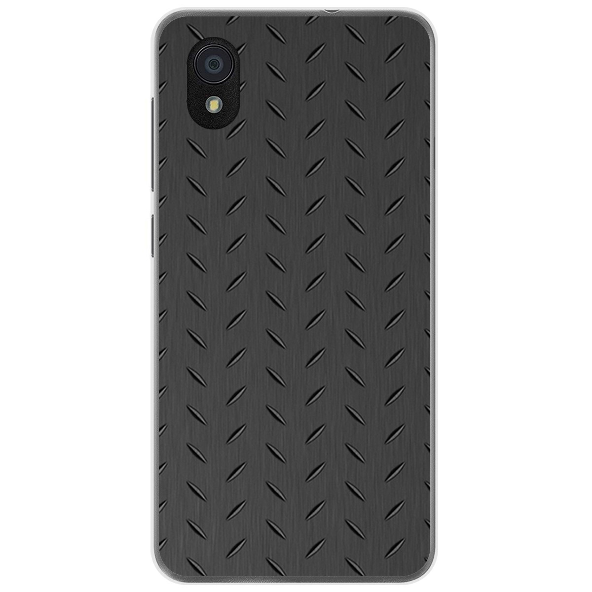 Funda Gel Tpu para Zte Blade A3 (2019) / L8 diseño Metal Dibujos