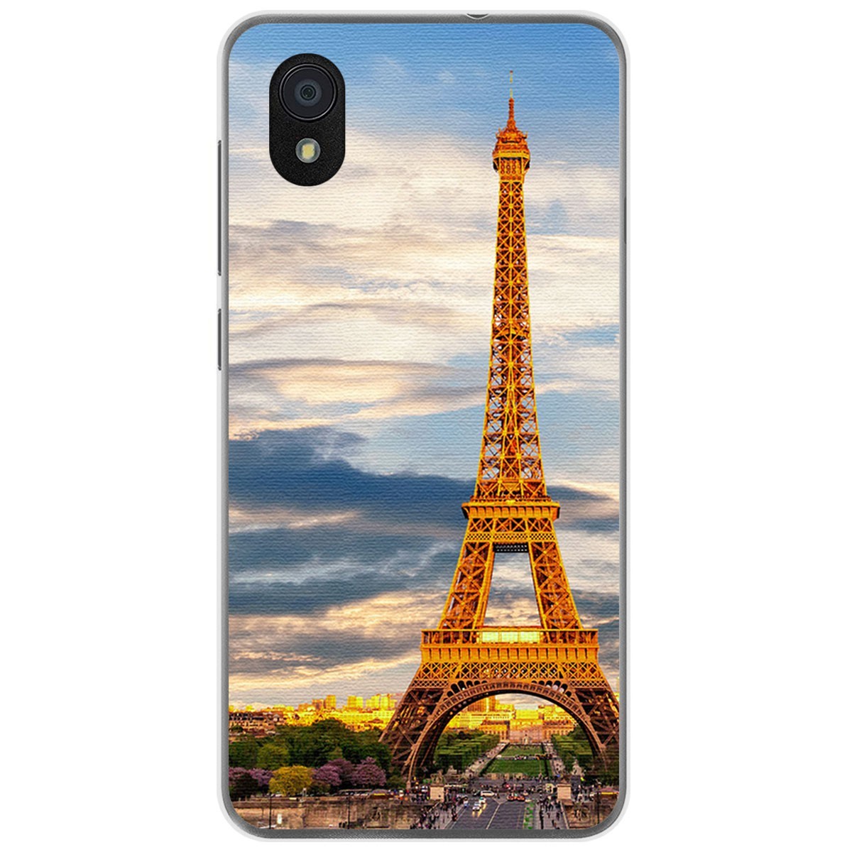 Funda Gel Tpu para Zte Blade A3 (2019) / L8 diseño Paris Dibujos