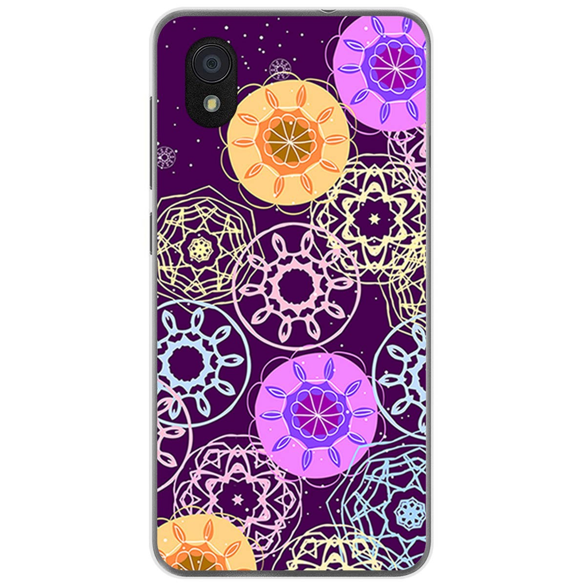 Funda Gel Tpu para Zte Blade A3 (2019) / L8 diseño Radial Dibujos