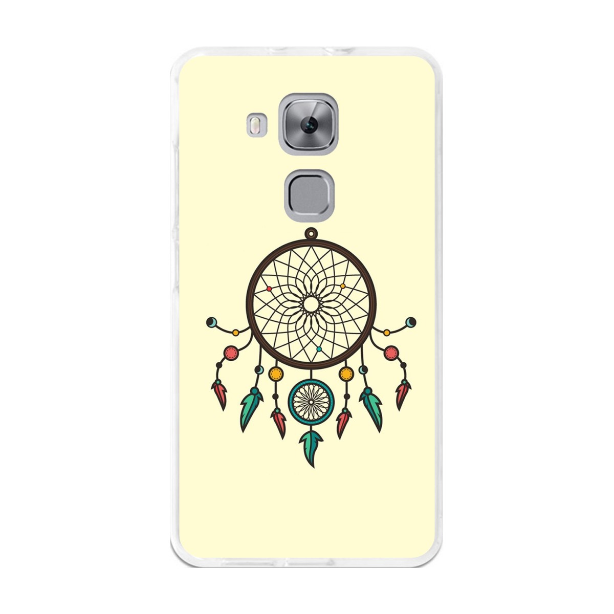 Funda Gel Tpu para Huawei Nova Plus Diseño Atrapasueños Dibujos