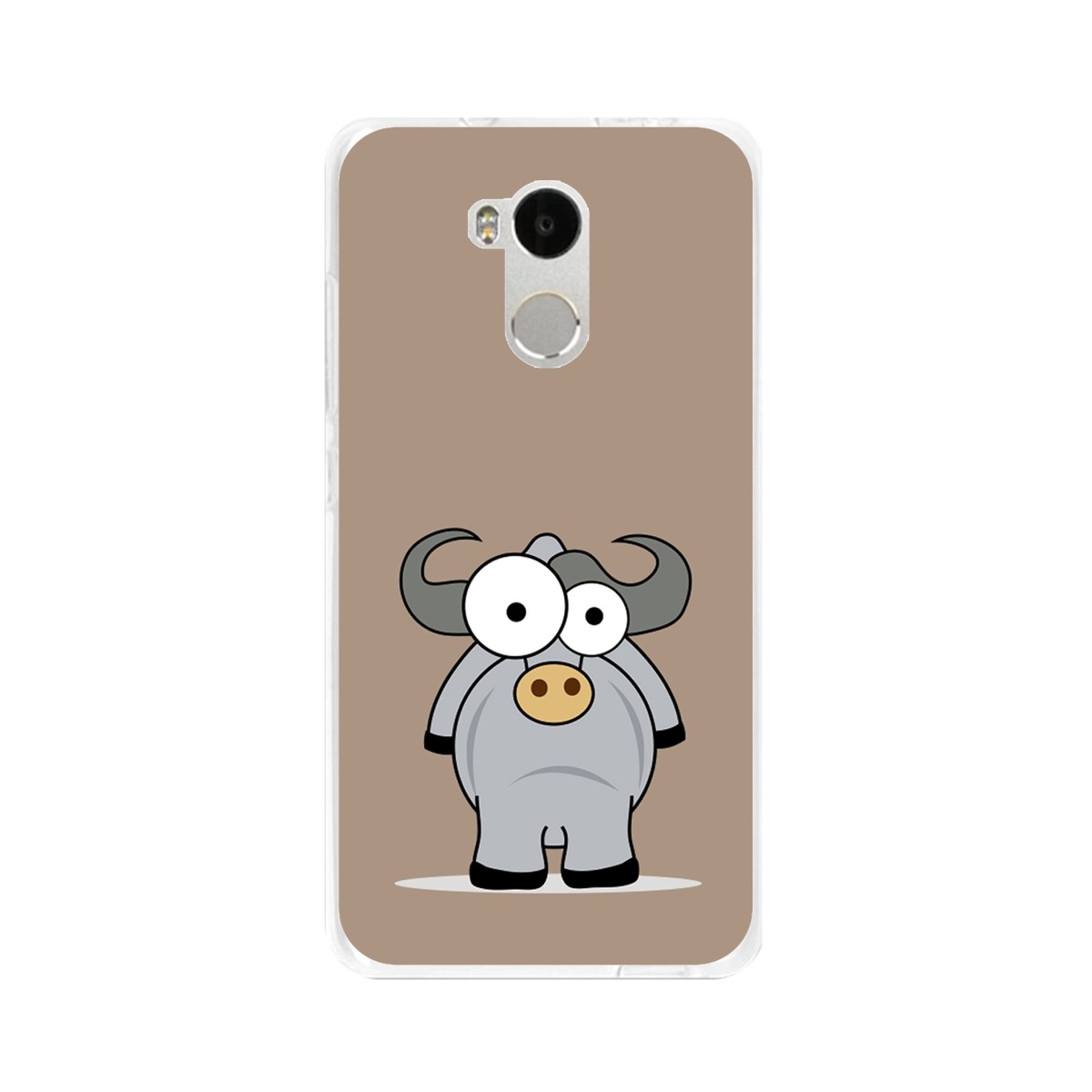 Funda Gel Tpu para Xiaomi Redmi 4 Pro Diseño Toro Dibujos