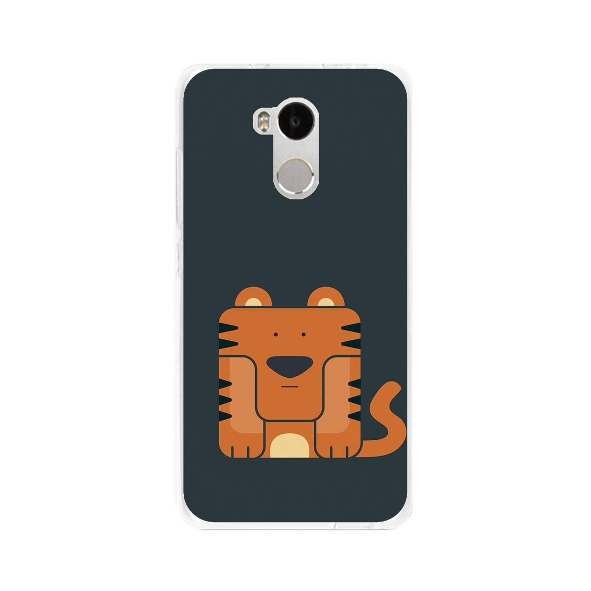 Funda Gel Tpu para Xiaomi Redmi 4 Pro Diseño Tigre Dibujos