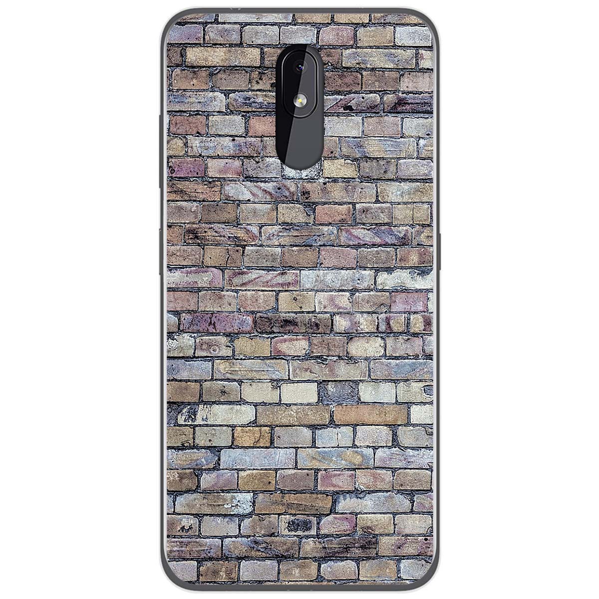Funda Gel Tpu para Nokia 3.2 diseño Ladrillo 02 Dibujos