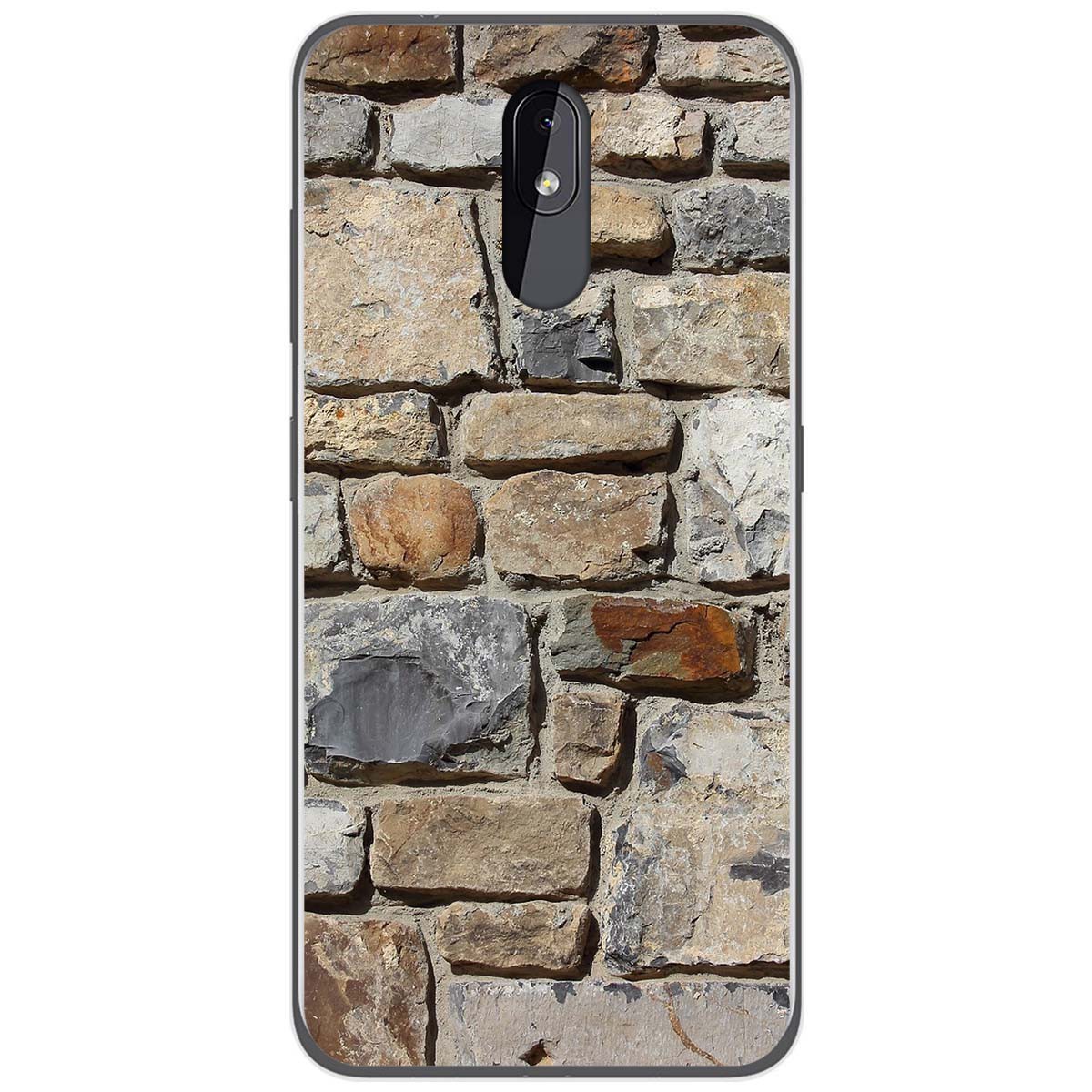 Funda Gel Tpu para Nokia 3.2 diseño Ladrillo 03 Dibujos