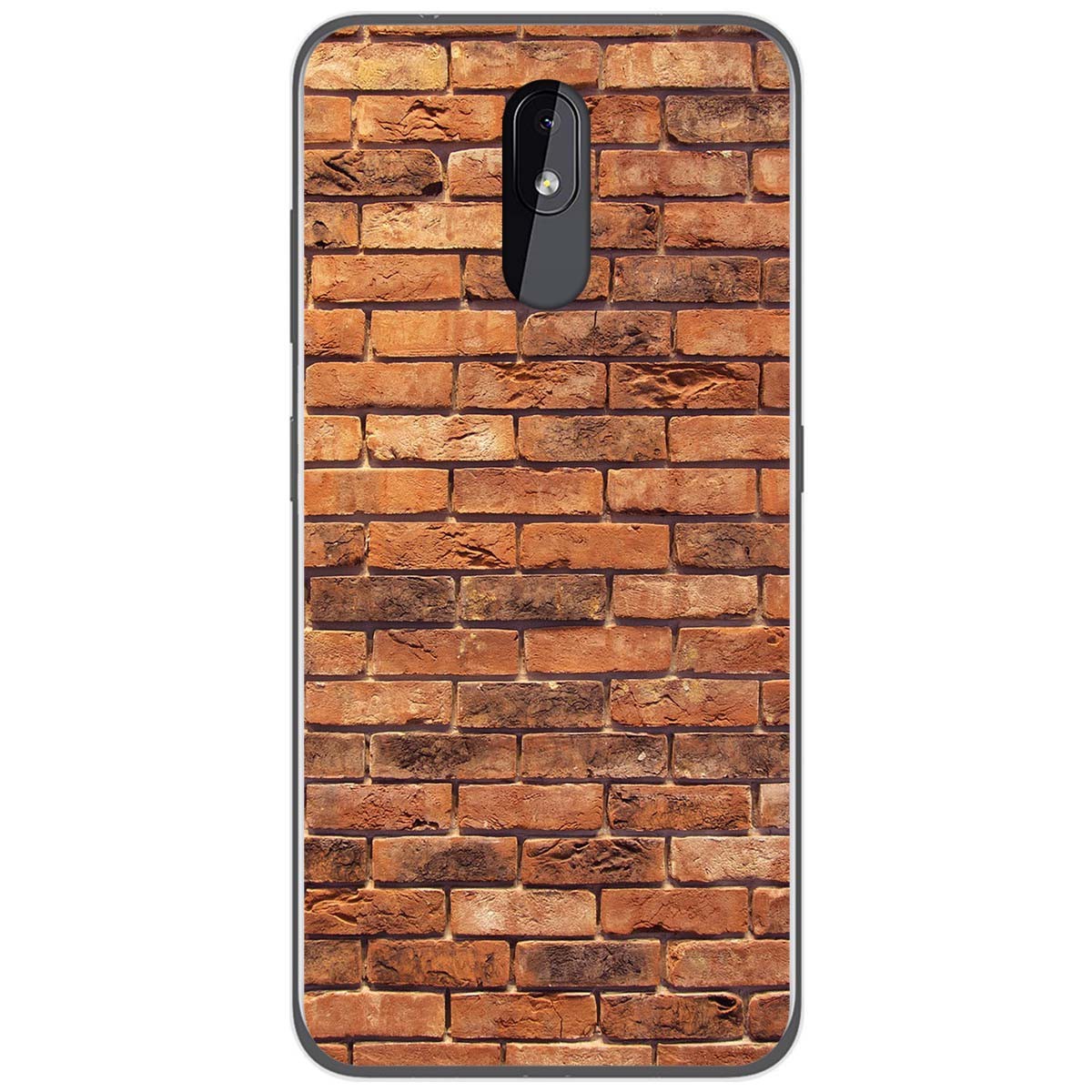 Funda Gel Tpu para Nokia 3.2 diseño Ladrillo 04 Dibujos