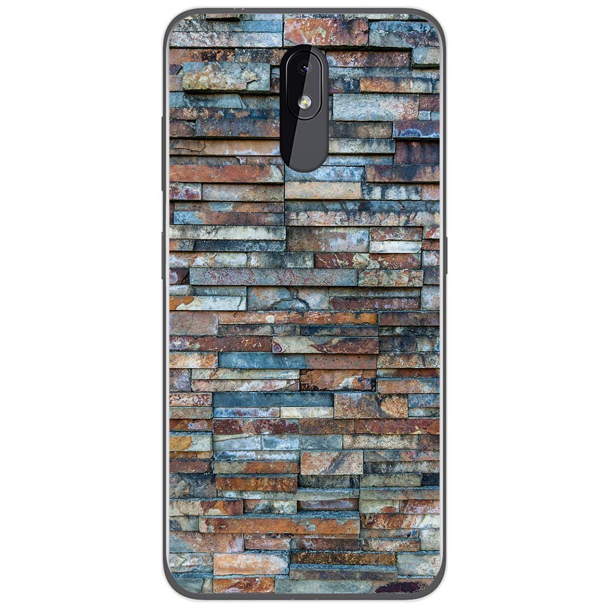 Funda Gel Tpu para Nokia 3.2 diseño Ladrillo 05 Dibujos