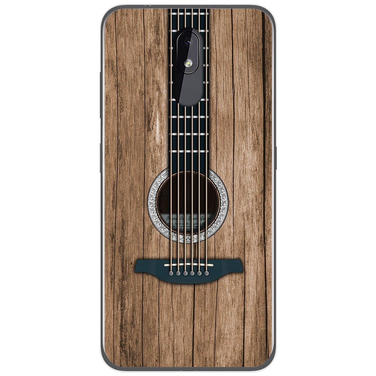 Funda Gel Tpu para Nokia 3.2 diseño Madera 11 Dibujos