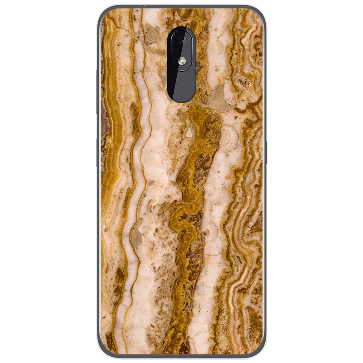 Funda Gel Tpu para Nokia 3.2 diseño Mármol 10 Dibujos