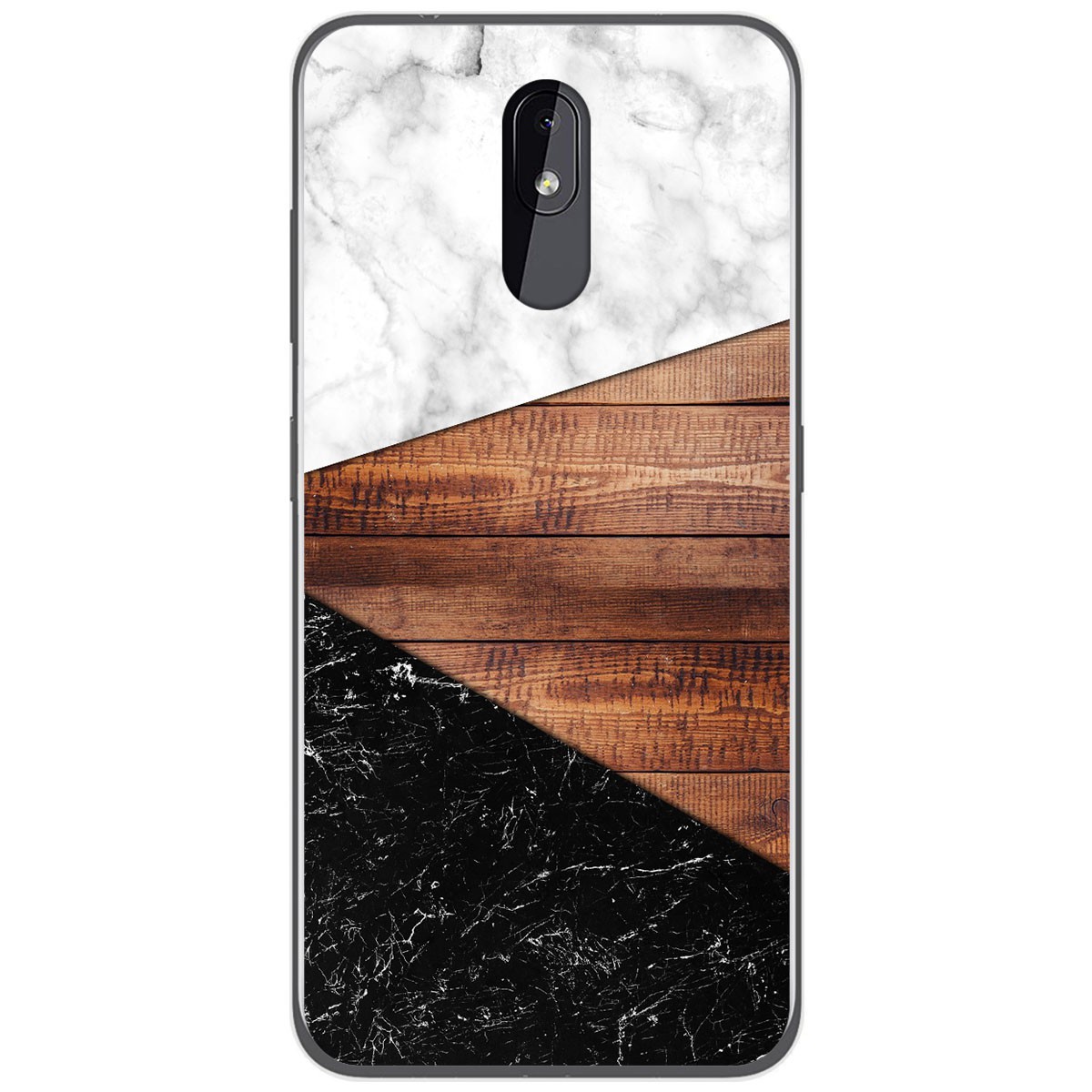 Funda Gel Tpu para Nokia 3.2 diseño Mármol 11 Dibujos