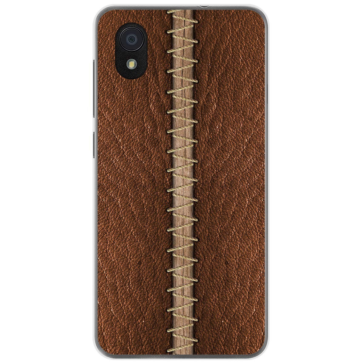 Funda Gel Tpu para Zte Blade A3 (2019) / L8 diseño Cuero 01 Dibujos