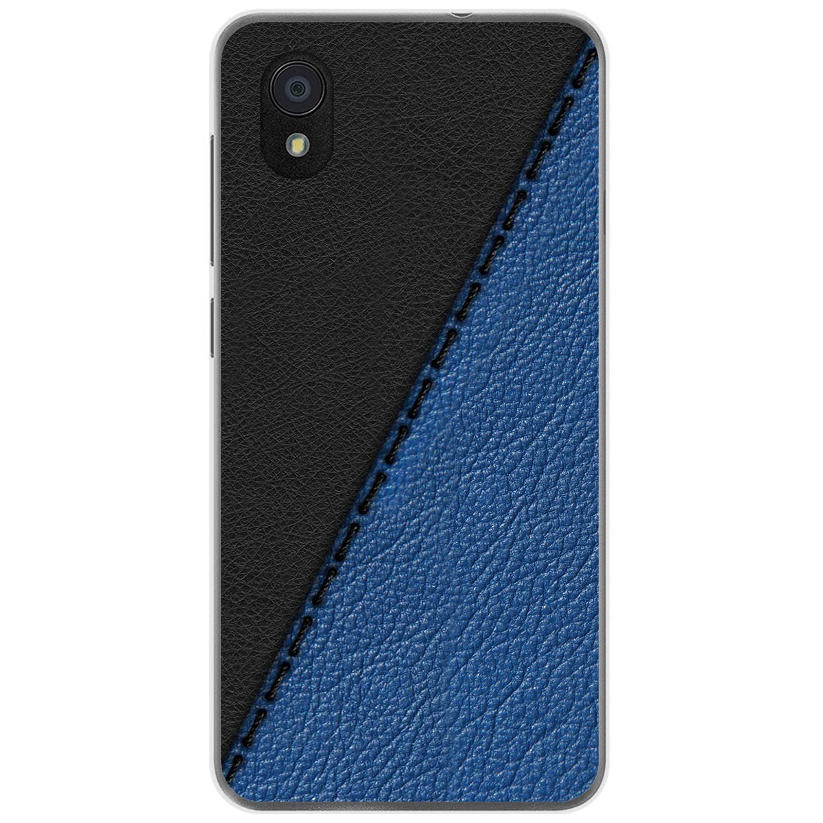 Funda Gel Tpu para Zte Blade A3 (2019) / L8 diseño Cuero 02 Dibujos