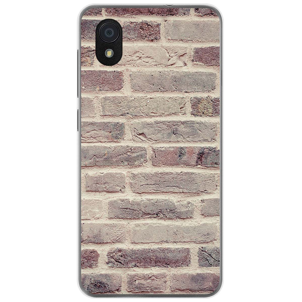 Funda Gel Tpu para Zte Blade A3 (2019) / L8 diseño Ladrillo 01 Dibujos