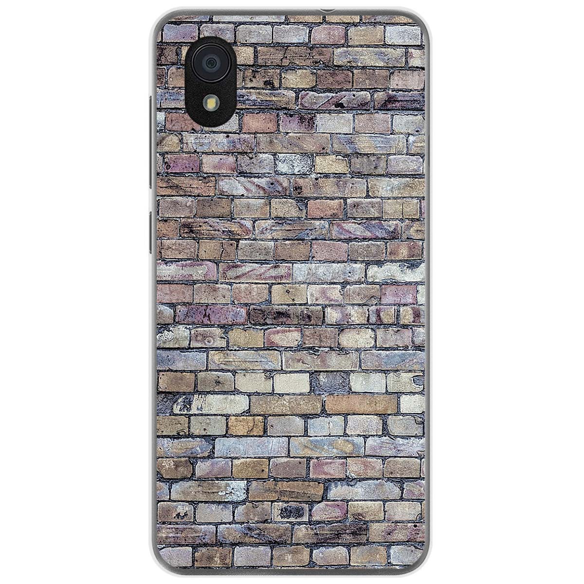 Funda Gel Tpu para Zte Blade A3 (2019) / L8 diseño Ladrillo 02 Dibujos