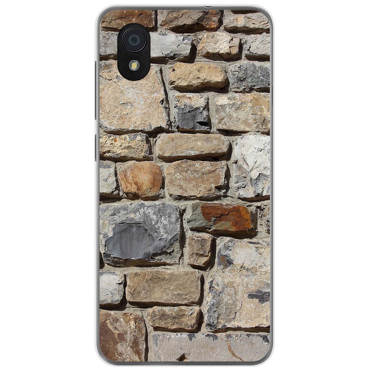 Funda Gel Tpu para Zte Blade A3 (2019) / L8 diseño Ladrillo 03 Dibujos