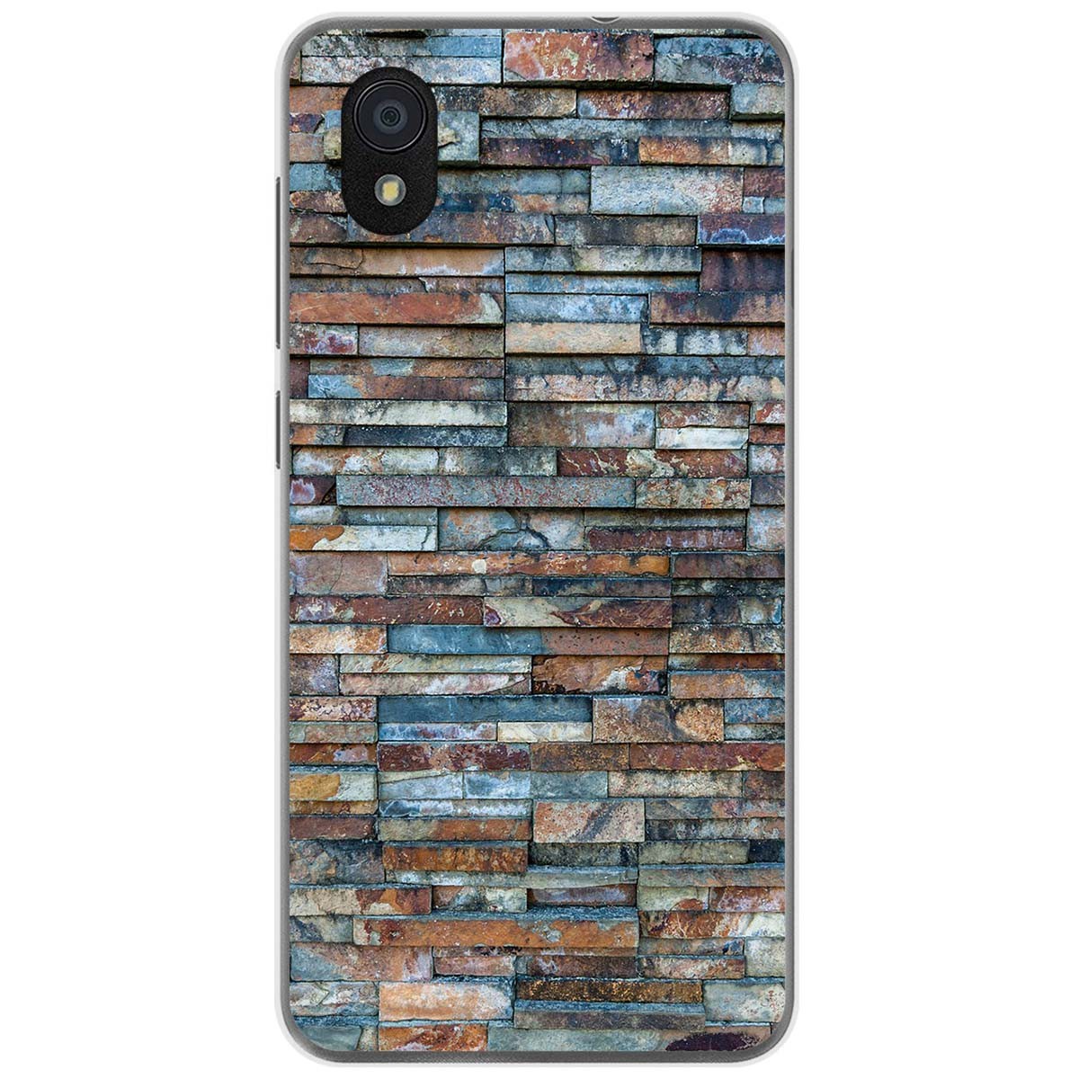 Funda Gel Tpu para Zte Blade A3 (2019) / L8 diseño Ladrillo 05 Dibujos