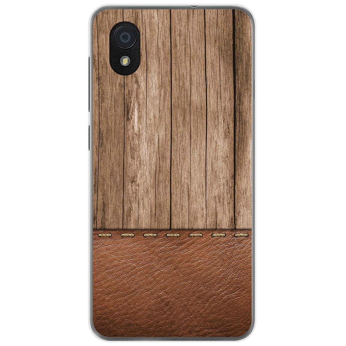 Funda Gel Tpu para Zte Blade A3 (2019) / L8 diseño Madera 09 Dibujos