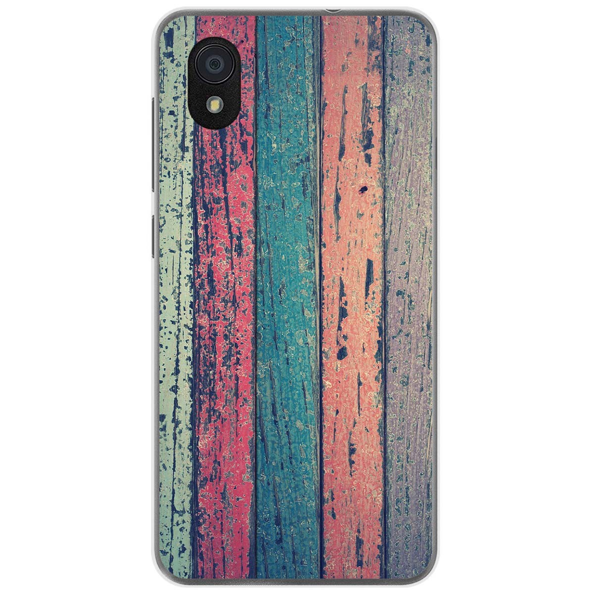 Funda Gel Tpu para Zte Blade A3 (2019) / L8 diseño Madera 10 Dibujos