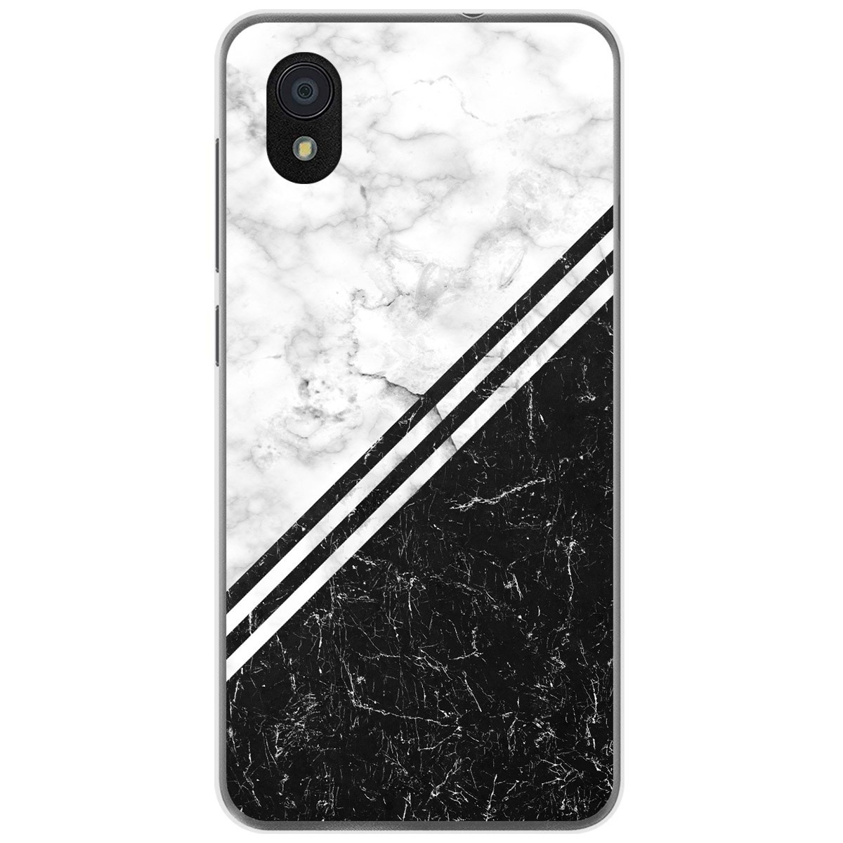 Funda Gel Tpu para Zte Blade A3 (2019) / L8 diseño Mármol 01 Dibujos