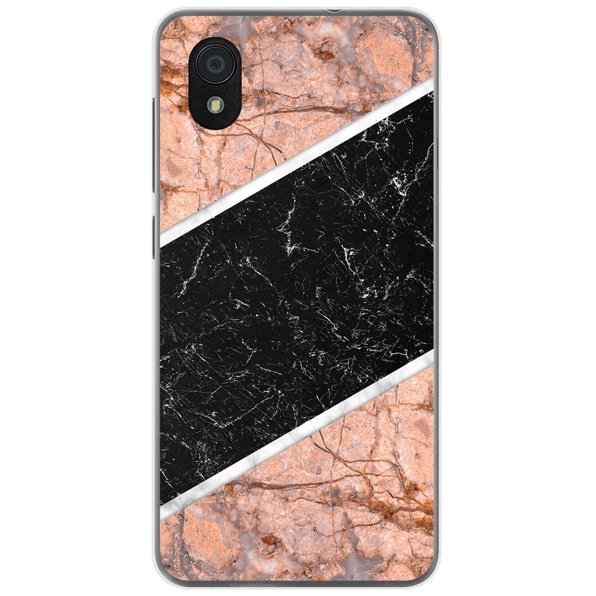 Funda Gel Tpu para Zte Blade A3 (2019) / L8 diseño Mármol 07 Dibujos