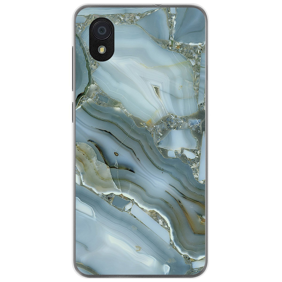 Funda Gel Tpu para Zte Blade A3 (2019) / L8 diseño Mármol 09 Dibujos