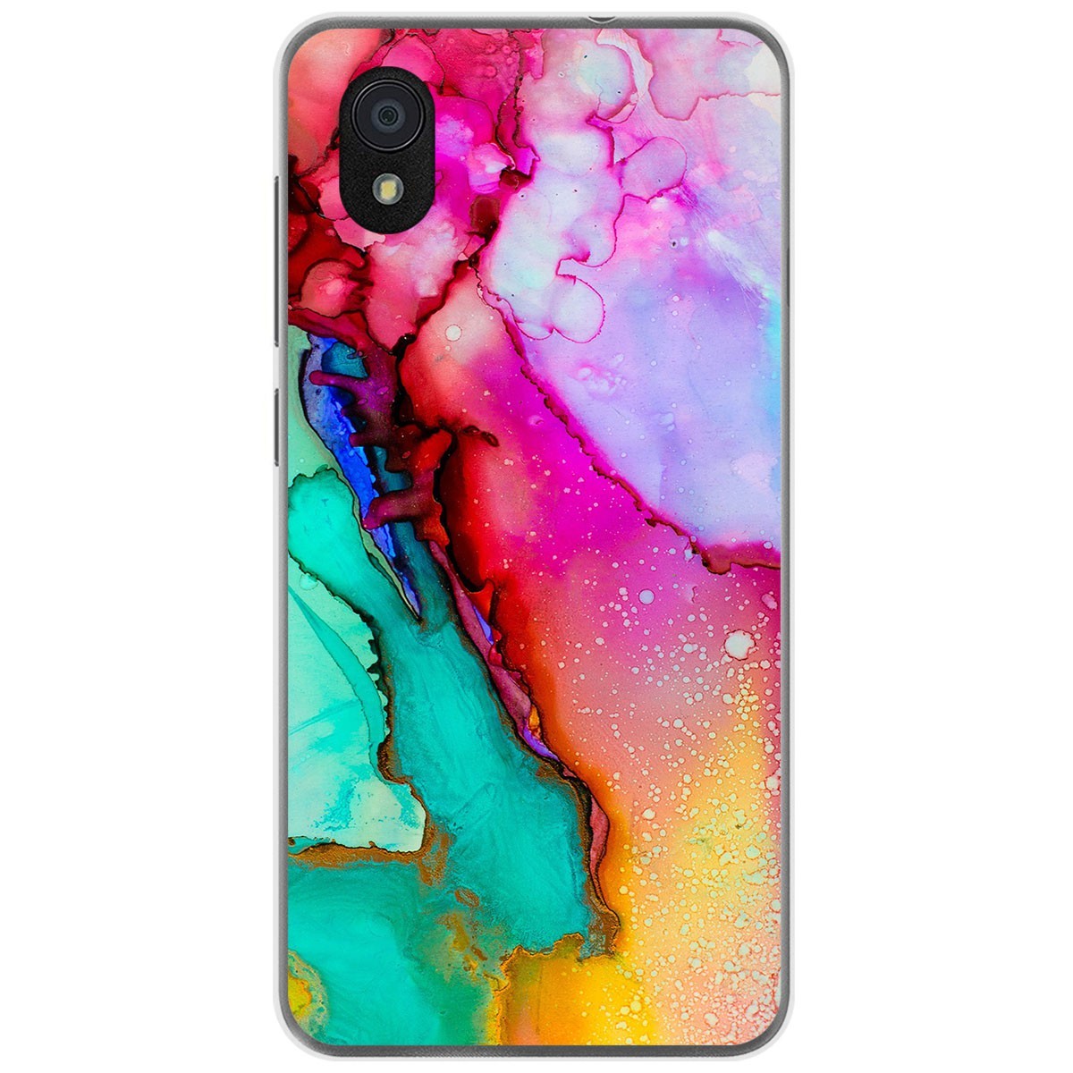 Funda Gel Tpu para Zte Blade A3 (2019) / L8 diseño Mármol 15 Dibujos