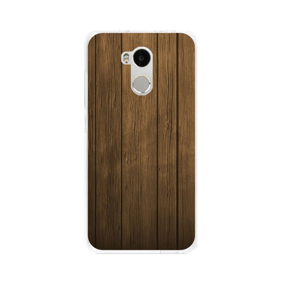Funda Gel Tpu para Xiaomi Redmi 4 Pro Diseño Madera Dibujos
