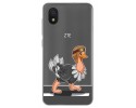 Funda Gel Transparente para Zte Blade A3 (2019) / L8 diseño Avestruz Dibujos