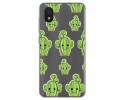 Funda Gel Transparente para Zte Blade A3 (2019) / L8 diseño Cactus Dibujos