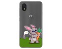 Funda Gel Transparente para Zte Blade A3 (2019) / L8 diseño Conejo Dibujos
