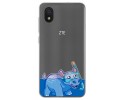 Funda Gel Transparente para Zte Blade A3 (2019) / L8 diseño Hipo Dibujos