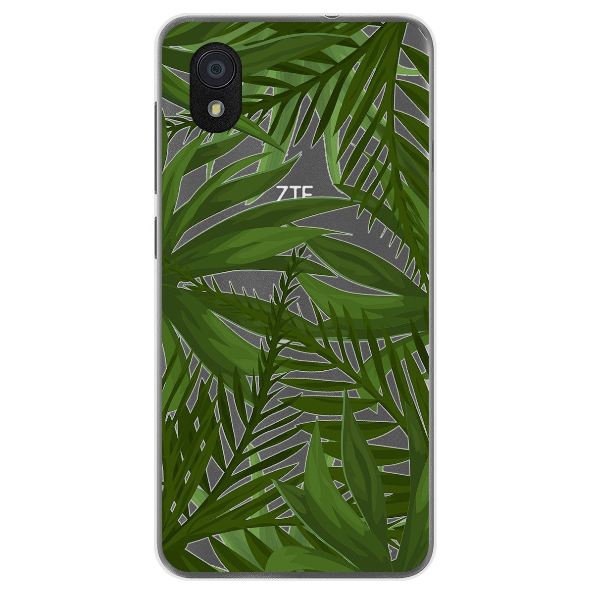 Funda Gel Transparente para Zte Blade A3 (2019) / L8 diseño Jungla Dibujos
