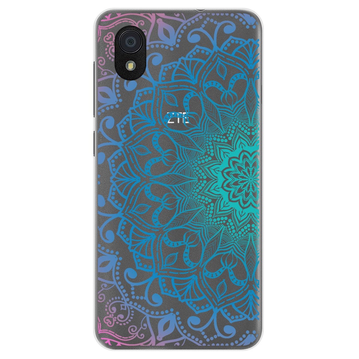 Funda Gel Transparente para Zte Blade A3 (2019) / L8 diseño Mandala Dibujos