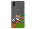 Funda Gel Transparente para Zte Blade A3 (2019) / L8 diseño Panda Dibujos