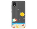 Funda Gel Transparente para Zte Blade A3 (2019) / L8 diseño Playa Dibujos