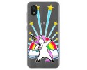 Funda Gel Transparente para Zte Blade A3 (2019) / L8 diseño Unicornio Dibujos