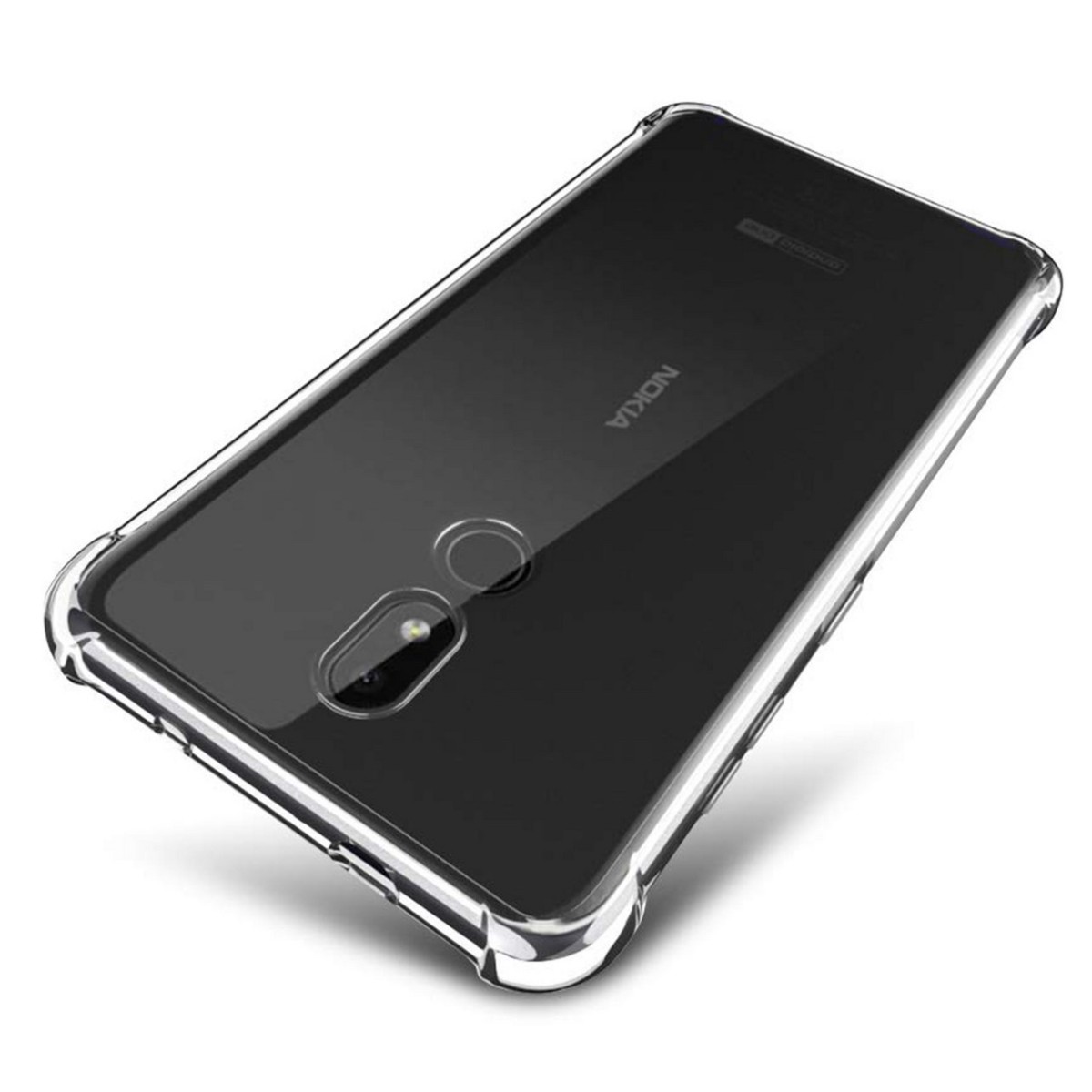 Funda Gel Tpu Anti-Shock Transparente para Nokia 3.2