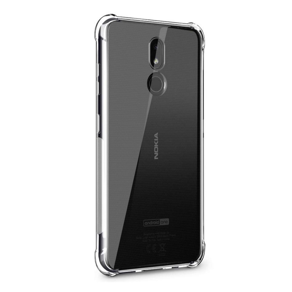 Funda Gel Tpu Anti-Shock Transparente para Nokia 3.2