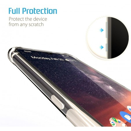 Funda Gel Tpu Anti-Shock Transparente para Nokia 3.2