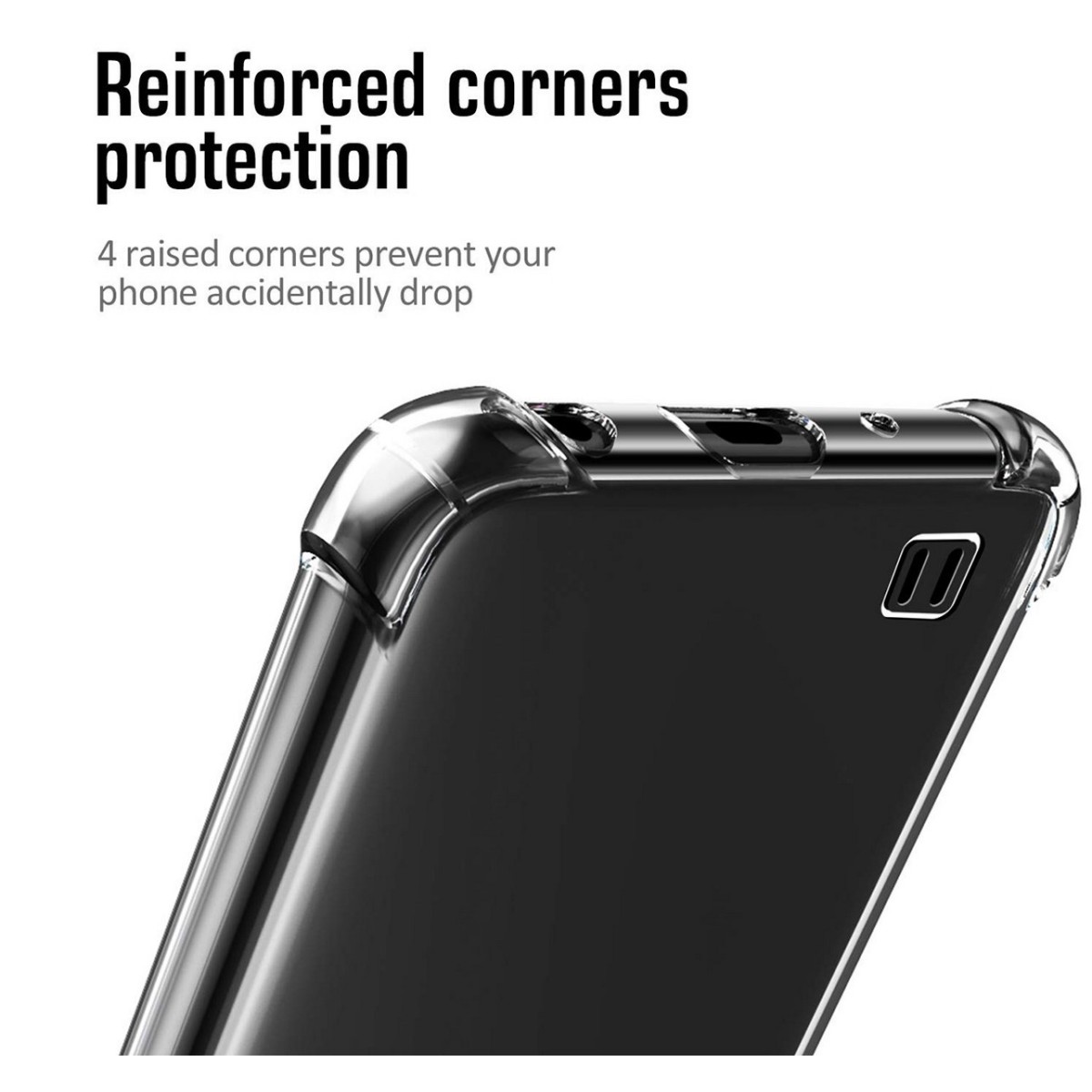 Funda Gel Tpu Anti-Shock Transparente para Samsung Galaxy A2 Core