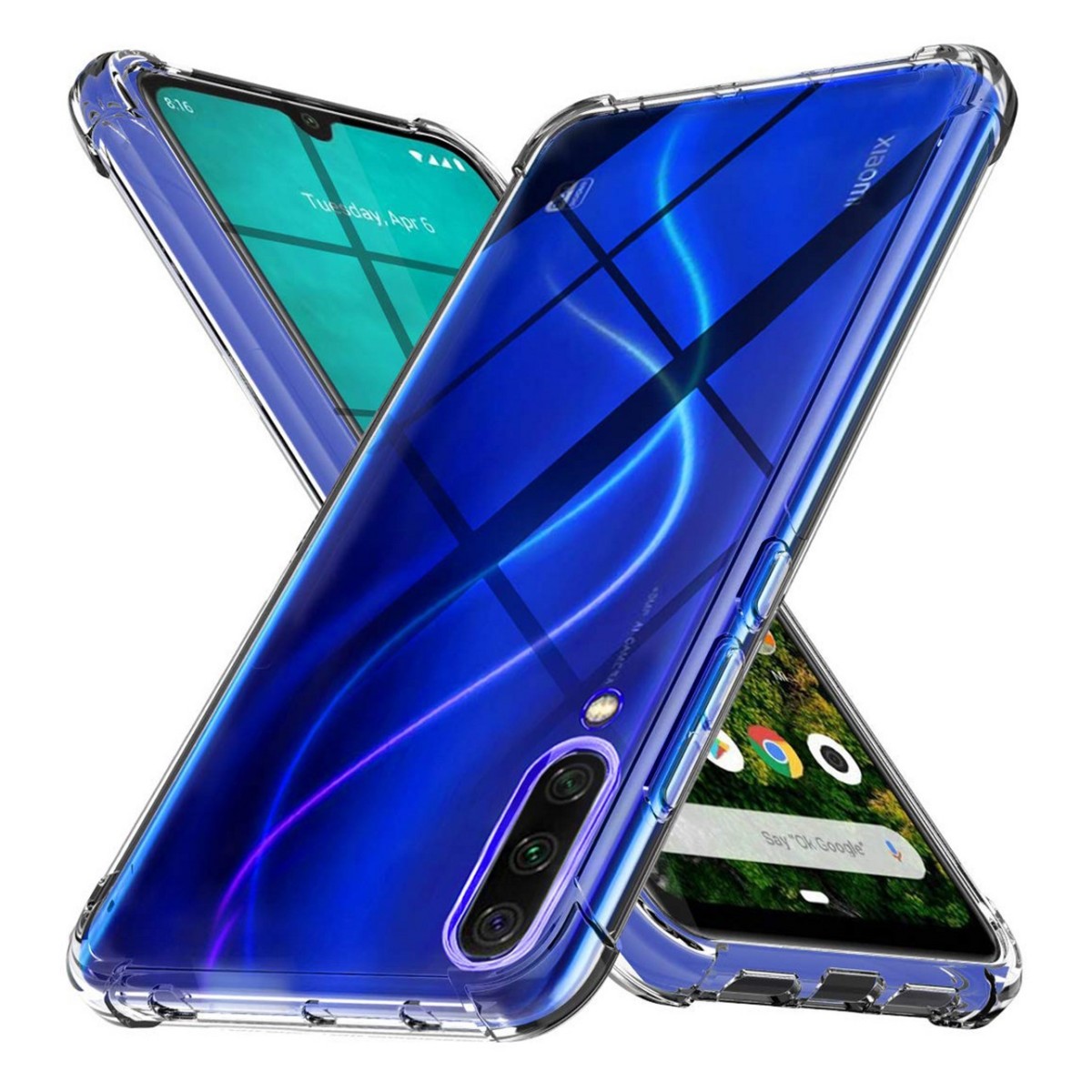 Funda Gel Tpu Anti-Shock Transparente para Xiaomi Mi A3