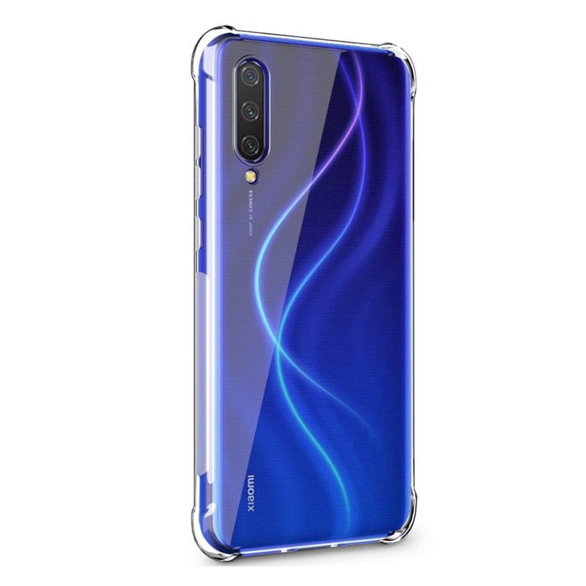 Funda Gel Tpu Anti-Shock Transparente para Xiaomi Mi 9 Lite