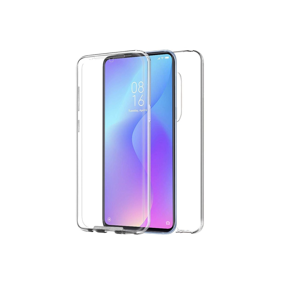 Funda Completa Transparente Pc + Tpu Full Body 360 para Xiaomi Mi 9T / Mi 9T Pro