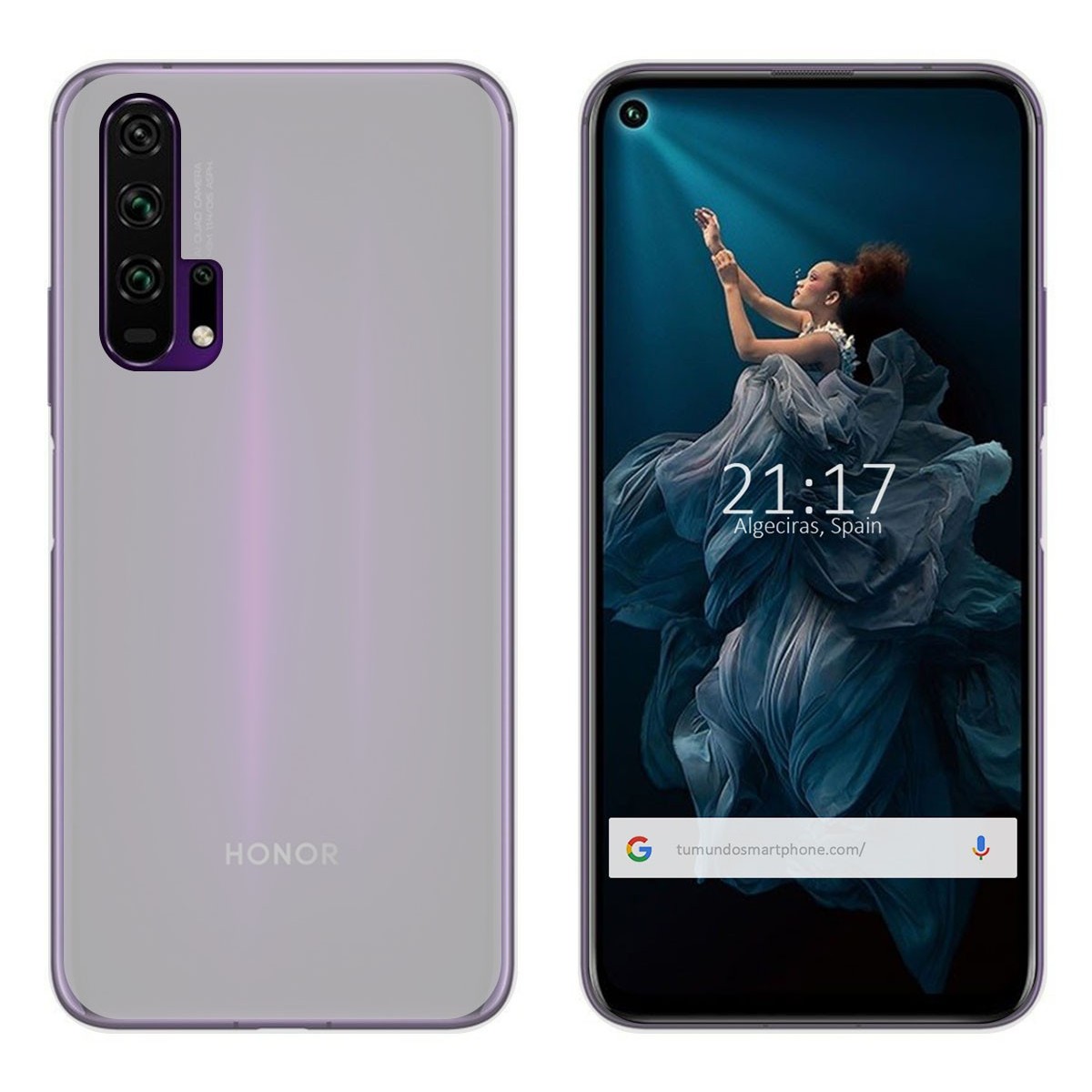 Funda Gel Tpu para Huawei Honor 20 Pro Color Transparente