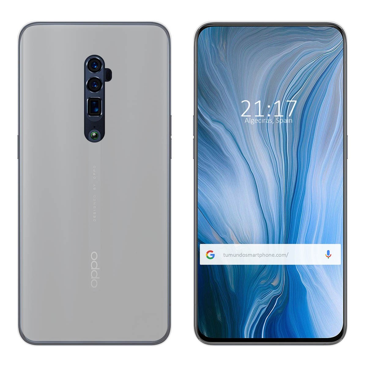 Funda Gel Tpu para Oppo Reno 10x Zoom Color Transparente