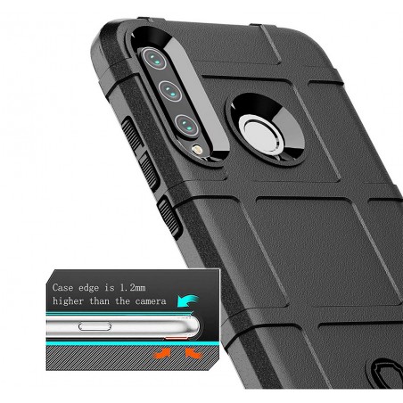 Funda Armor Rugged Shield Antigolpes para Huawei Honor 20 Lite color Negra