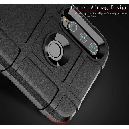 Funda Armor Rugged Shield Antigolpes para Huawei Honor 20 Lite color Negra